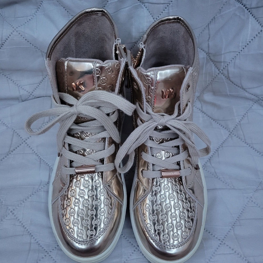 MK Gold Sneakers